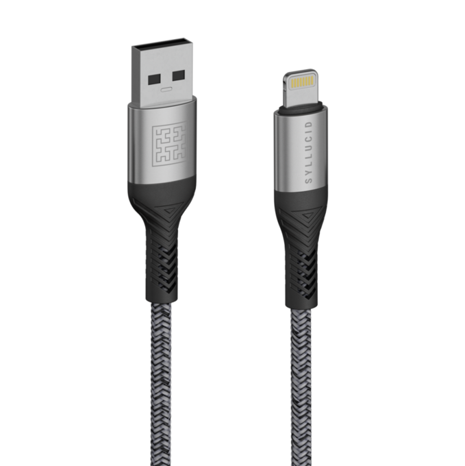 USBA to Lightning Charging Cable Sustainable & Durable Syllucid